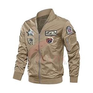 Chaqueta Bomber Unisex de Satén con Cuello Alto, Corte Ajustado, OEM, Alta Calidad, Personalizable, de Secado Rápido y Transpirable para Invierno - Product Image 2