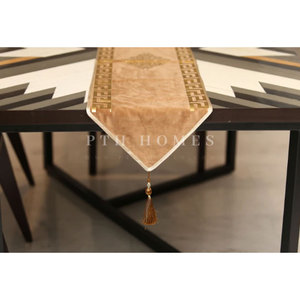 ผ้าปูโต๊ะลายควิลท์ทำมือจากผ้าแคนวาส ยี่ห้อ Entagon Trading House รุ่น OEM Centre Piece ปี 2025  แบบกันลื่น ซักได้ เป็นมิตรต่อสิ่งแวดล้อม (3 สี) - Product Image 4