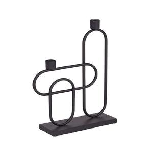 Fancy Design Wedding and Home Decoration Metal Brass Plated Candlestick High Quality <b>Candle</b> <b>Holder</b> for Christmas and Easter - Product Image 2