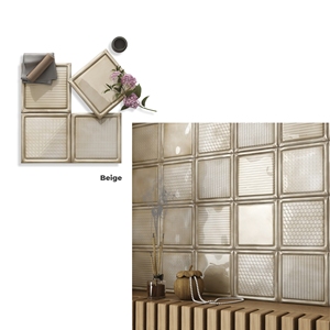 Carreaux de sol/mur en céramique modernes brillants 200x200 mm pour villa et école - Product Image 3