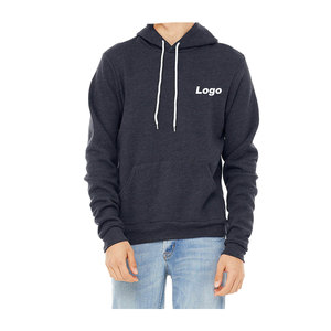 Haute qualité 100% coton polaire pull à capuche hommes surdimensionné à capuche basiques coton mélangé Logo personnalisable Technique lavée - Product Image 1