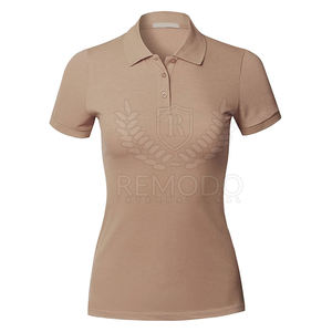 Camiseta Polo de mujer de diseño más popular Camiseta Polo de mujer personalizada Camiseta Polo de mujer de la mejor calidad - Product Image 1