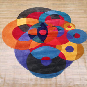 Tapis moderne tufté à la main Tapis élégant fait main pour les espaces de vie - Product Image 4