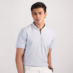 Polos Vintage de manga corta para hombre, camisas de gran tamaño y ajustadas, nuevos estilos de verano al por mayor, polos orgánicos informales para gimnasio - Product Image 1