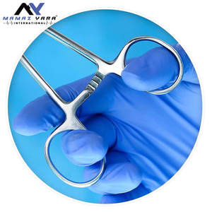 เครื่องมือผ่าตัดแบบโค้ง 5 นิ้ว ทำจากสแตนเลสอย่างดี คีมจับเลือดแบบแมนนวล สำหรับการแพทย์ - Product Image 6