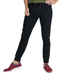 Pantalon de course en coton premium, fournisseur direct d'usine, service OEM, faible MOQ, pantalon pour homme, droit, rayé incurvé - Product Image 4