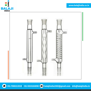 แก้วบอโรซิลิเกตเครื่องควบแน่น Liebig อุปกรณ์ทดสอบทางห้องปฏิบัติการระดับพรีเมียมอุปกรณ์ส่งออกเครื่องแก้วในห้องปฏิบัติการที่ทนทาน - Product Image 4