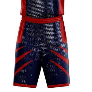 Uniformes de basket-ball personnalisés pour les équipes, ensemble de maillot et de short respirant, vêtements de sport légers - Product Image 2