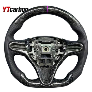 <span class=keywords><strong>พวงมาลัย</strong></span>คาร์บอนไฟเบอร์หุ้มหนังกลับ YTcarbon Sport Italy สำหรับรถยนต์ <span class=keywords><strong>Civic</strong></span> รุ่นที่ 8 Type R อุปกรณ์ตกแต่งภายในรถยนต์ - Product Image 3