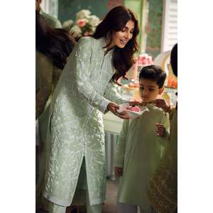 <b>Women's</b> Floral Crepe Pant Suit-Loose Fit <b>Short</b> Top & <b>Trousers</b> <b>for</b> Spring/Summer - Product Image 6