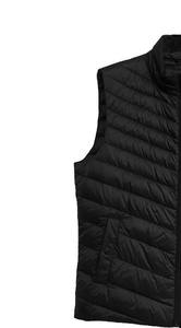 Gilet sans manches matelassé pour homme, fabriqué au Pakistan, en polyester, fermeture éclair, poche avant, respirant, brillant, à col montant - Product Image 3