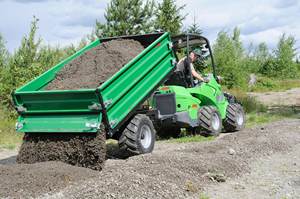 Remorque agricole motorisée basculante Avant New avec haute sécurité et garantie d'un an - Product Image 4