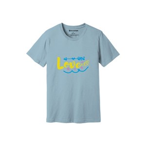 Camiseta informal de algodón 100% con temas de bondad 3D Imprimir 12 opciones de color 160-180 Colocación de diseño personalizable GSM pesado - Product Image 2