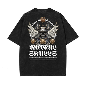 T-shirt graphique noir personnalisé pour homme, coupe classique, 100% coton, col en V, manches courtes, haut uni, vêtements en vrac - Product Image 3