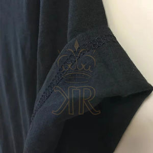 เสื้อยืดพองไซส์ใหญ่พิเศษสำหรับผู้ชายผ้าคอตตอน100% 210 GSM เสื้อลำลองคอกลมระบายอากาศได้ดีโลโก้ได้ตามต้องการ - Product Image 3