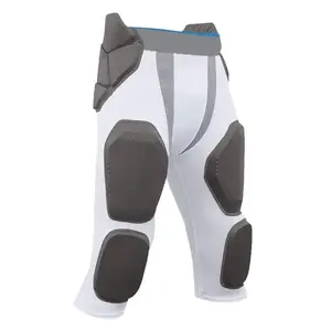 Pantalon d'entraînement pour hommes Sports Football américain Sublimation personnalisée Entraînement de football américain Pantalon avec coussinet - Product Image 1