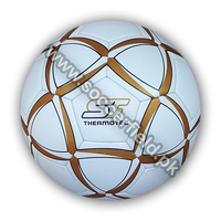 Balón de Fútbol Personalizado con Logotipo, Tamaño Profesional 5/4, Termosellado de PU, Cámara de Butilo, Duradero, Ligero, para Partidos Oficiales, PVC