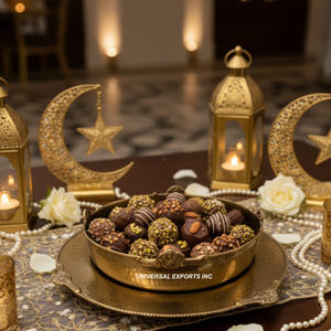 Tazón de Chocolate con Acabado Dorado Martillado, Forma Redonda, Tazón Decorativo para Dulces, Tazón de Chocolate Nuevo Decorativo de Alta Calidad - Product Image 6