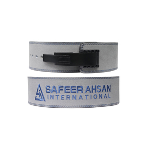 Cinturón de palanca de levantamiento de pesas de cuero Premium para levantamiento de pesas y entrenamiento de gimnasia Cinturón de palanca de levantamiento de pesas resistente ajustable - Product Image 1