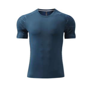 Nouveaux vêtements de fitness décontractés T-shirt de sport personnalisé pour homme - Product Image 2