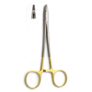 Portaagujas Olsen-Hegar de 14 cm con inserciones TC |   Instrumento de sutura quirúrgica reutilizable de acero inoxidable WARSAW MEDICAL - Product Image 6