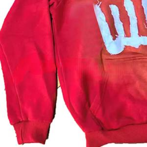 Sur mesure hommes en détresse broderie survêtement tenue décontracté anti-rides haut tendance hommes en détresse broderie survêtement - Product Image 5