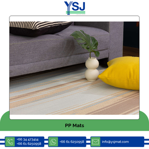 Exclusive Sale of Elegant Design Customized Size Rectangle 100% Polypropylene <b>Plastic</b> Floor Woven Mats for <b>Outdoor</b> Use - Product Image 3