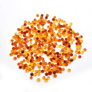 Cabochon rond en cornaline naturelle certifié IGI 2mm 3mm 4mm pierres précieuses à dos plat pierres précieuses en vrac pour la fabrication de bijoux - Product Image 3