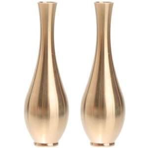 Florero de Metal de hierro para decoración del hogar y sala de estar Florero decorativo antiguo Vintage para decoración de dormitorio - Product Image 5