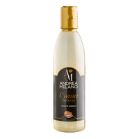Vinaigre balsamique mélangé de haute qualité Acetificio Andrea Milano, liquide, 250 ml, bouteille en PET souple, certifié BRC, prêt à l'emploi