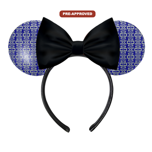 Custom Factory Order Headband-Made-to-Order Concept <b>Mouse</b> Ears Hair Accessory with Pre-Approval Seasonal Design - Product Image 1