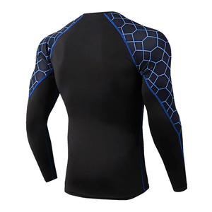 Ropa de Compresión para Hombre 2026, Camiseta de Manga Larga con Panel Sublimado, Secado Rápido, Transpirable, Traje Deportivo para Gimnasio - Product Image 6