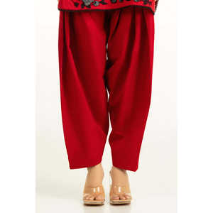 Conjunto de Traje Bordado Khaddar para Mujer IUSTKSD-1258, Colección de 3 Piezas - Product Image 3