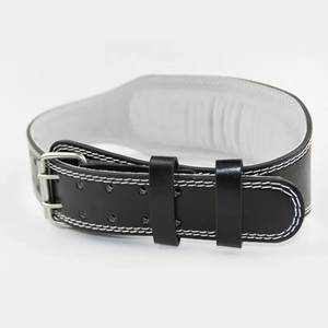 GAF Unisex Gimnasio Fitness Soporte Cinturón Logotipo personalizable Material de cuero de vaca Levantamiento de pesas Entrenamiento deportivo Hebilla transpirable Característica - Product Image 6