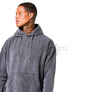 Sudadera con Capucha de Felpa Lavada al Ácido Bordada Personalizable con Diseño Creativo Atrevido, Estilo Contemporáneo Elegante, Suministro OEM de Invierno - Product Image 5