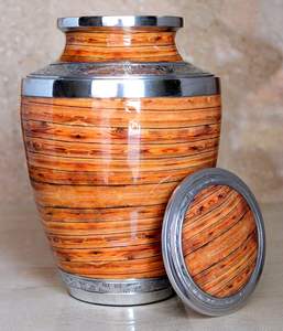 Urne funéraire, récipient commémoratif, pot élégant, souvenir pour les cendres et la mémoire - Product Image 3