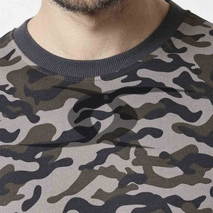 Sweat-shirt camouflage brodé de haute qualité pour hommes Logo personnalisé unisexe 100% coton Sublimation col rond sweat thermique - Product Image 6