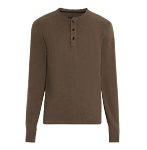 La mejor camiseta lisa al por mayor Camiseta básica de algodón de manga larga con botón camiseta en blanco personalizada para hombre hecha en Bangladesh - Product Image 1