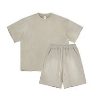 Ensemble de sweats à capuche respirants personnalisés 2025 – Style streetwear décontracté vintage délavé effet soleil, coupe ample et oversize 100 % coton