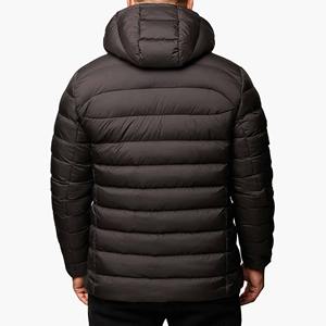 Chaqueta de Plumón con Capucha para Hombre, Nueva, de Alta Calidad, Hecha a Medida, para Invierno, Talla Grande, Ligera, con Cremallera, Impermeable y Ecológica - Product Image 2