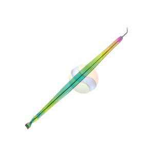 Rehausseur de cils en acier inoxydable noir mat de qualité supérieure, logo personnalisé, outil de beauté réutilisable, outils de rehaussement de cils noir mat de luxe - Product Image 4