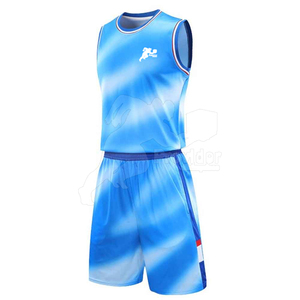 Ensembles d'uniformes de basketball personnalisés pour hommes à faible MOQ, respirants, grandes tailles, séchage rapide, sans manches, dernier design, impression de logo personnalisée - Product Image 2