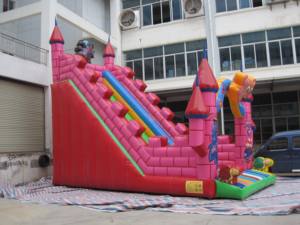 Tobogán Inflable Colorido y Divertido con Material de PVC para Todas las Edades, Alquiler Comercial para Fiestas - Product Image 2