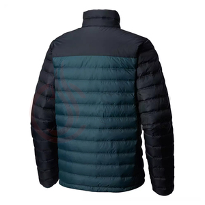 Doudoune matelassée en coton à capuche pour l'extérieur/doudoune épaisse à bulles personnalisée pour l'hiver, grande taille pour hommes - Product Image 4