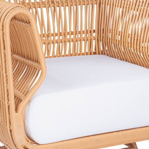 เก้าอี้พักผ่อนทำด้วยมือ Fiona ดีไซน์ทันสมัยพร้อมที่นั่งสังเคราะห์สุดหรูสำหรับสำนักงานหรือใช้ในห้องนั่งเล่น - Product Image 5