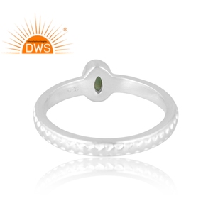 แหวนพลอยมรกตธรรมชาติสำหรับผู้หญิงของขวัญ - Product Image 2