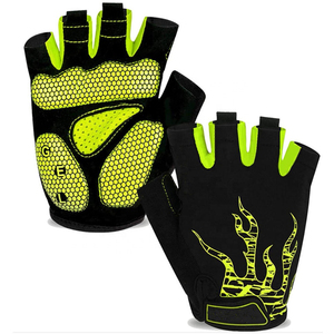 Fabricant d'usine gants de cyclisme chauds gants de course sans doigts pour hommes et femmes tailles gants d'équitation absorbant les chocs - Product Image 1