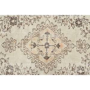 Alfombra turca Vintage Beige Marrón 5,4 X 9.2ft Tejido plano de lana con patrón de retazos para decoraciones de sala de estar - Product Image 5