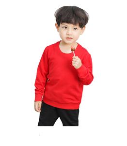 Vente en gros de chandails pour enfants avec logo personnalisé chandails pour enfants de haute qualité pulls chauds à col rond pour enfants sweats à capuche - Product Image 2