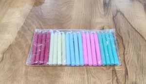 แท่งเทียนสี3นิ้วแพ็ค20แท่งเริ่มต้นที่0.24 (รวม) - Product Image 2